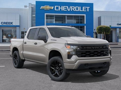 New 2026 Chevrolet Silverado 1500 Custom w/ LPO, Dark Essentials Package AWD/4WD image 1