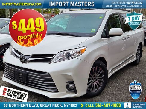 Used 2020 Toyota Sienna XLE FWD image 1