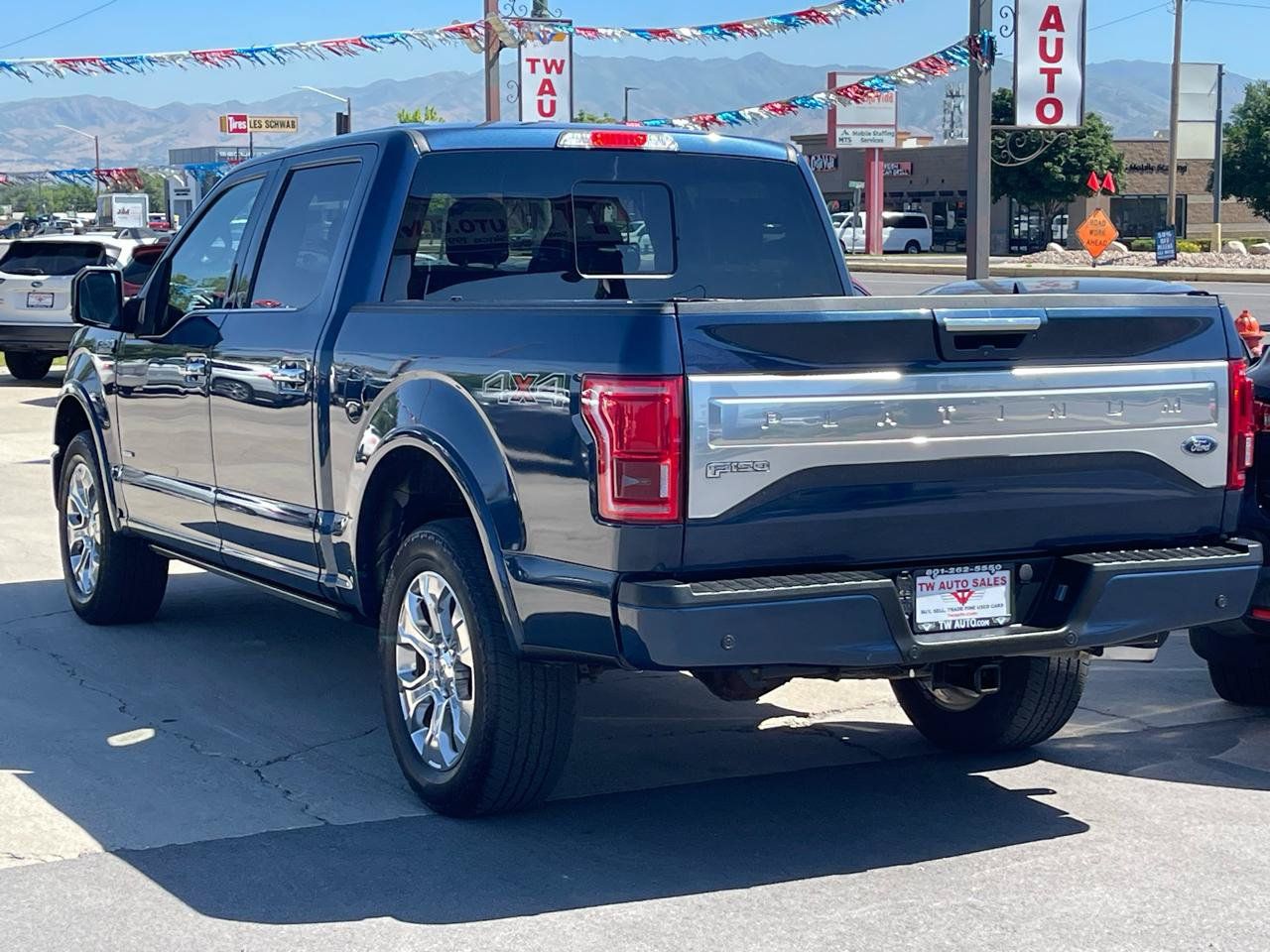 Used 2015 Ford F150 Platinum w/ Technology Package AWD/4WD image 7