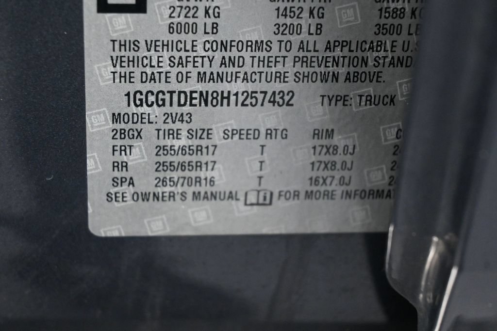 Used 2017 Chevrolet Colorado Z71 AWD/4WD image 19