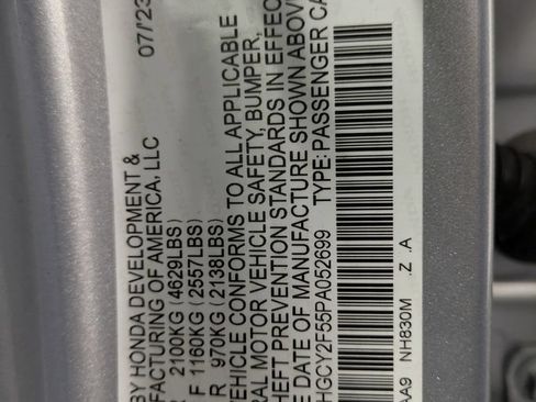 Certified 2023 Honda Accord Sport image 37
