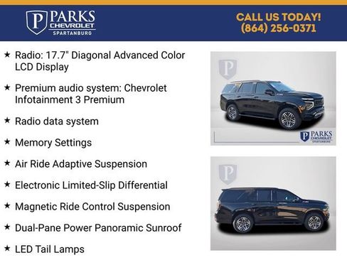 New 2026 Chevrolet Tahoe Z71 w/ Z71 Off-Road Package AWD/4WD image 5