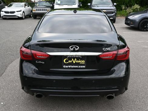 Used 2022 INFINITI Q50 Luxe w/ Cargo Package RWD image 12