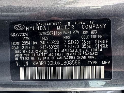 Used 2024 Hyundai Palisade Calligraphy AWD/4WD image 15