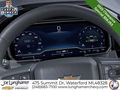 New 2025 Chevrolet Silverado 1500 LTZ w/ Technology Package image 20