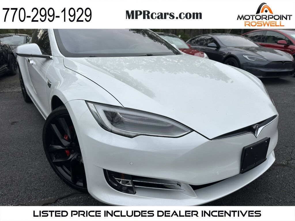 Used 2019 Tesla Model S P100D AWD/4WD image 1