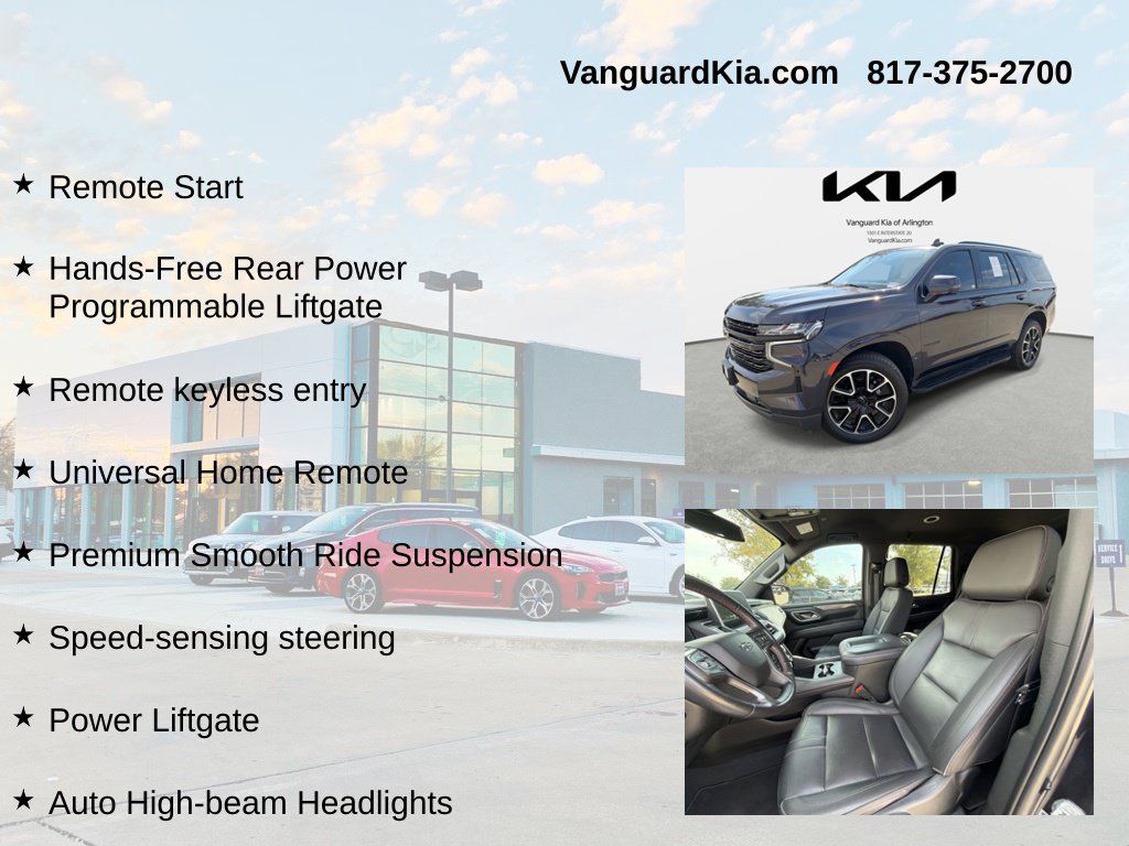 Used 2022 Chevrolet Tahoe RST w/ Luxury Package RWD image 12