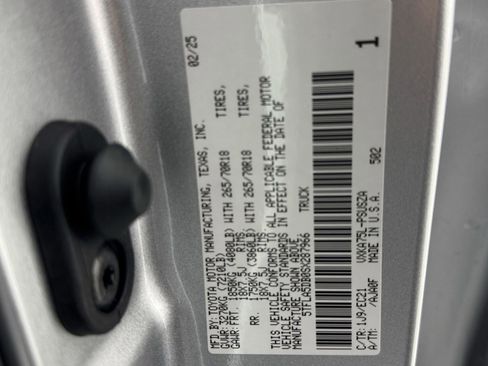 New 2025 Toyota Tundra SR5 image 22