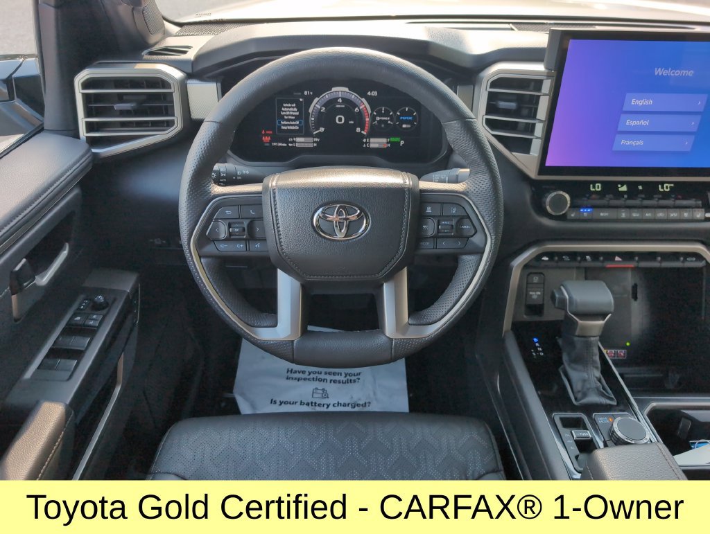 Certified 2025 Toyota Tundra Limited AWD/4WD image 16