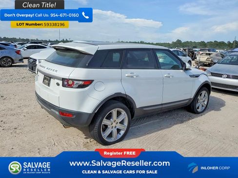 Used 2014 Land Rover Range Rover Evoque Pure Plus AWD/4WD image 4
