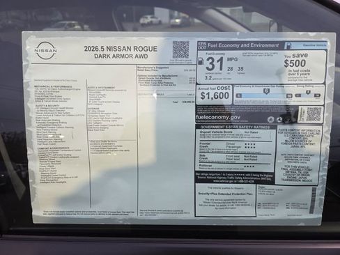 New 2026 Nissan Rogue Dark Armor image 30
