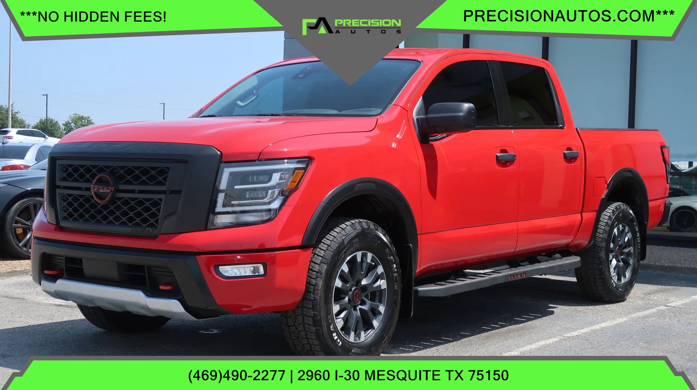 Used 2024 Nissan Titan PRO-4X w/ Off Road Protection Package AWD/4WD image 1