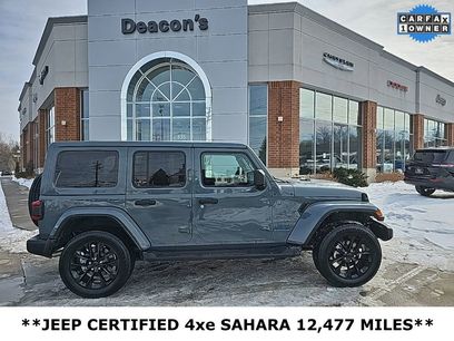 Certified 2025 Jeep Wrangler Unlimited Sahara