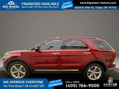 Used 2019 Ford Explorer Limited w/ Ford Safe & Smart Package FWD image 2