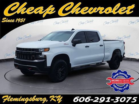 Used 2022 Chevrolet Silverado 1500 Custom Trail Boss w/ LPO, Dark Essentials Package image 1