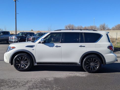 Used 2018 Nissan Armada Platinum w/ Captain Seat Package image 2
