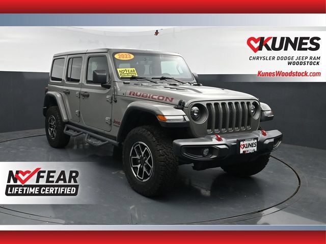 Used 2022 Jeep Wrangler Unlimited Rubicon w/ LED Lighting Group AWD/4WD image 1