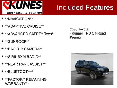 Used 2020 Toyota 4Runner TRD Off-Road Premium w/ Moonroof Package