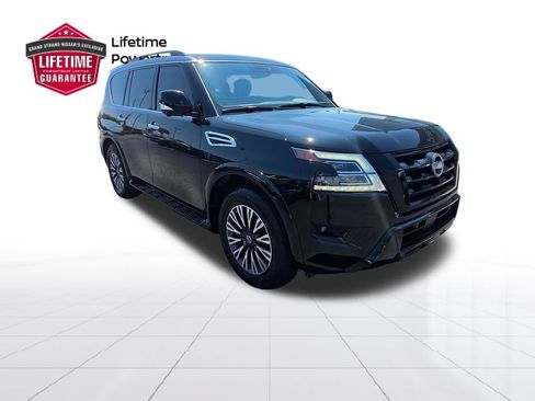 Used 2022 Nissan Armada SL w/ Midnight Edition Package RWD image 5