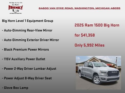 Used 2025 RAM 1500 Big Horn image 10