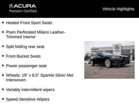 Certified 2023 Acura TLX w/ Technology Package image 21
