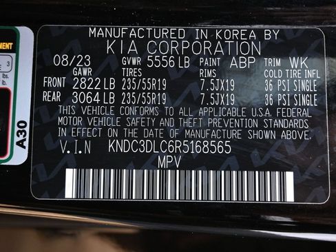 Used 2024 Kia EV6 Wind w/ Wind Technology Package AWD/4WD image 43