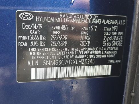 Used 2020 Hyundai Santa Fe SEL AWD/4WD image 22