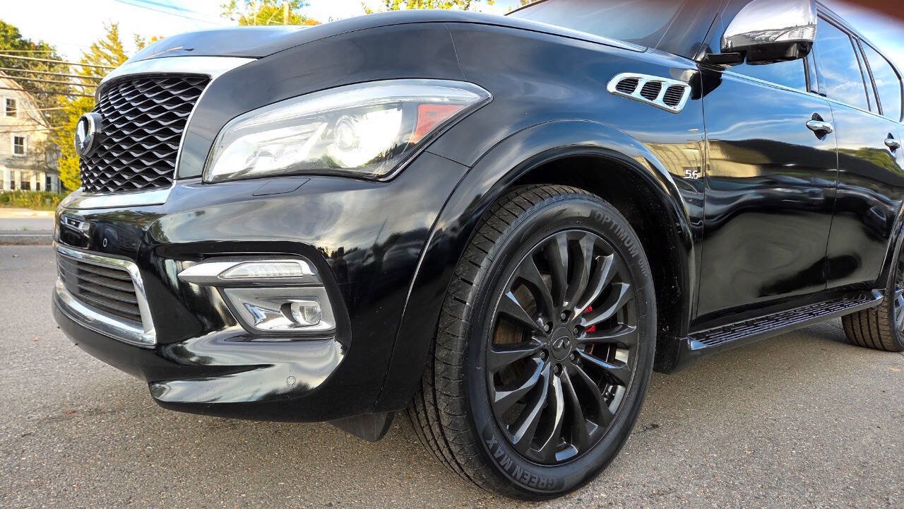 Used 2015 INFINITI QX80 4WD w/ Deluxe Technology Package image 7