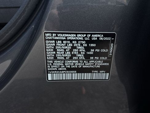 Used 2023 Volkswagen Atlas SE w/ Panoramic Sunroof Package image 35