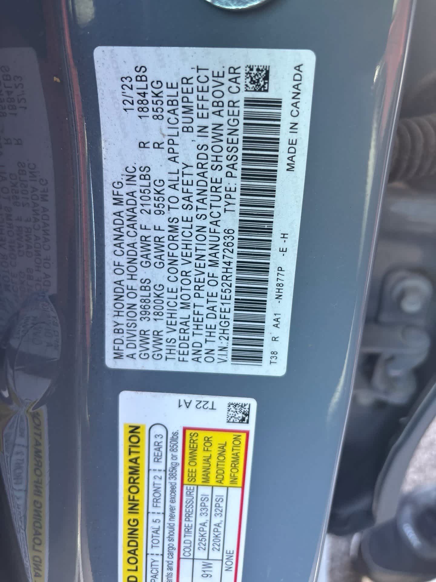 Used 2024 Honda Civic Si image 8