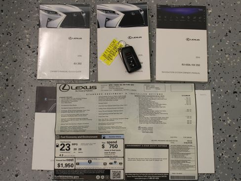 Used 2016 Lexus RX 350 FWD 4dr w/ Premium Package image 89