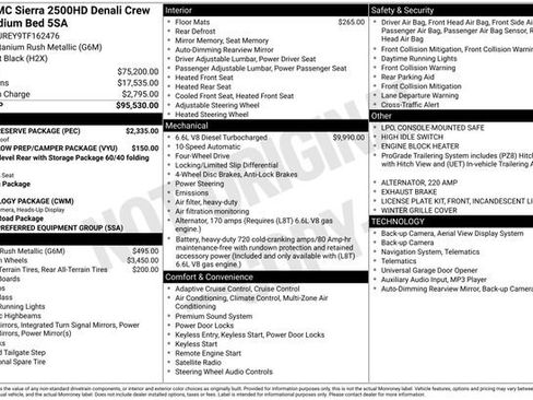 New 2026 GMC Sierra 2500 Denali w/ Denali Reserve Package AWD/4WD image 26