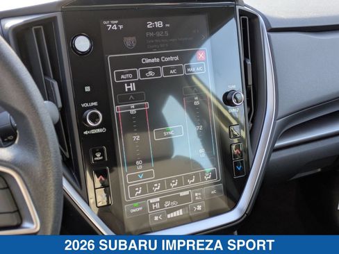 Certified 2026 Subaru Impreza 2.0i Sport AWD/4WD image 24