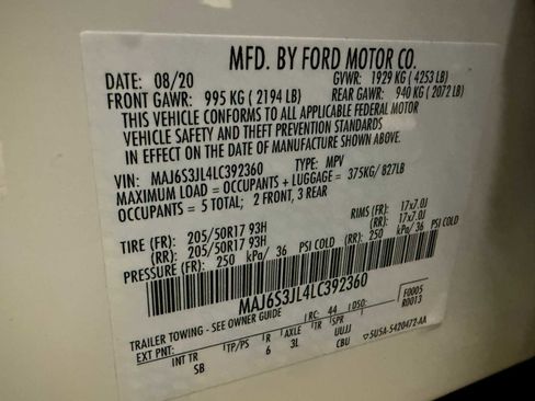 Used 2020 Ford EcoSport SES w/ Interior Protection Package image 37