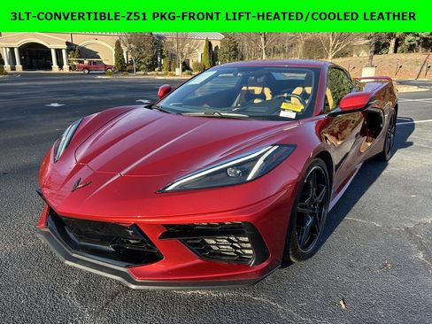 Used 2021 Chevrolet Corvette Stingray Premium Conv w/ Z51 Performance Package image 1