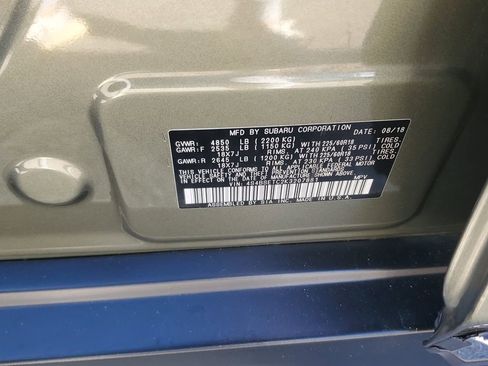 Used 2019 Subaru Outback 3.6R Touring image 30