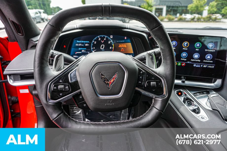 Used 2021 Chevrolet Corvette Stingray Preferred Cpe w/ Z51 Performance Package RWD image 32