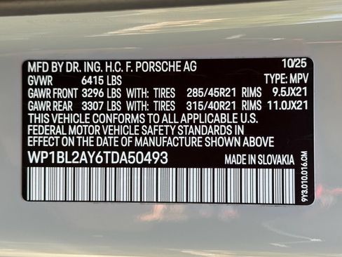 Used 2026 Porsche Cayenne S AWD/4WD image 36
