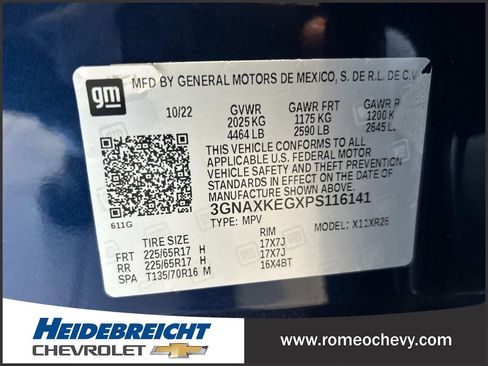Used 2023 Chevrolet Equinox LT FWD image 8