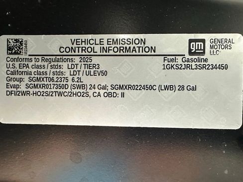Used 2025 GMC Yukon XL Denali w/ Sun & Power Step Package AWD/4WD image 67