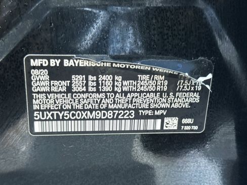 Used 2021 BMW X3 xDrive30i w/ Convenience Package AWD/4WD image 41