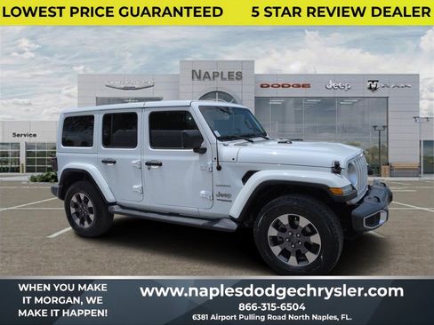Used 2018 Jeep Wrangler Unlimited Sahara AWD/4WD image 1