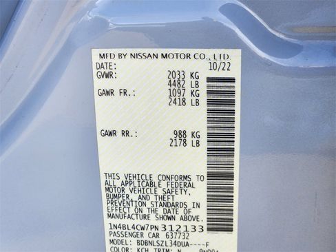 Used 2023 Nissan Altima 2.5 SR image 25