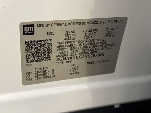 Used 2024 Chevrolet Equinox LT w/ LPO, Floor Liner Package image 29