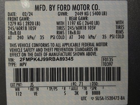 Used 2024 Ford Edge SEL image 33