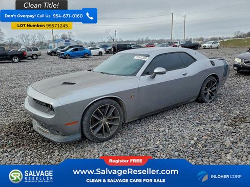 Used 2016 Dodge Challenger R/T Scat Pack w/ Leather Interior Group image 1