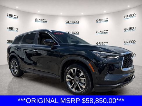 Used 2023 INFINITI QX60 Luxe w/ Performance Audio Package FWD image 1