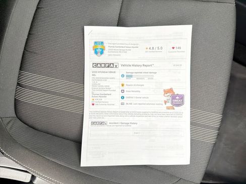 Certified 2022 Hyundai Venue SEL image 39