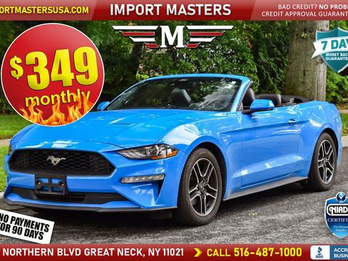Used 2022 Ford Mustang Premium RWD image 1