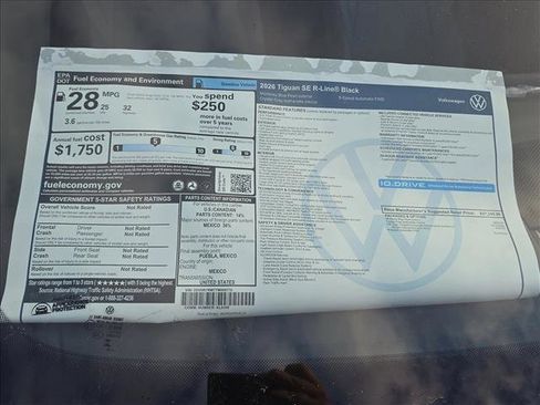 New 2026 Volkswagen Tiguan SE R-Line image 17